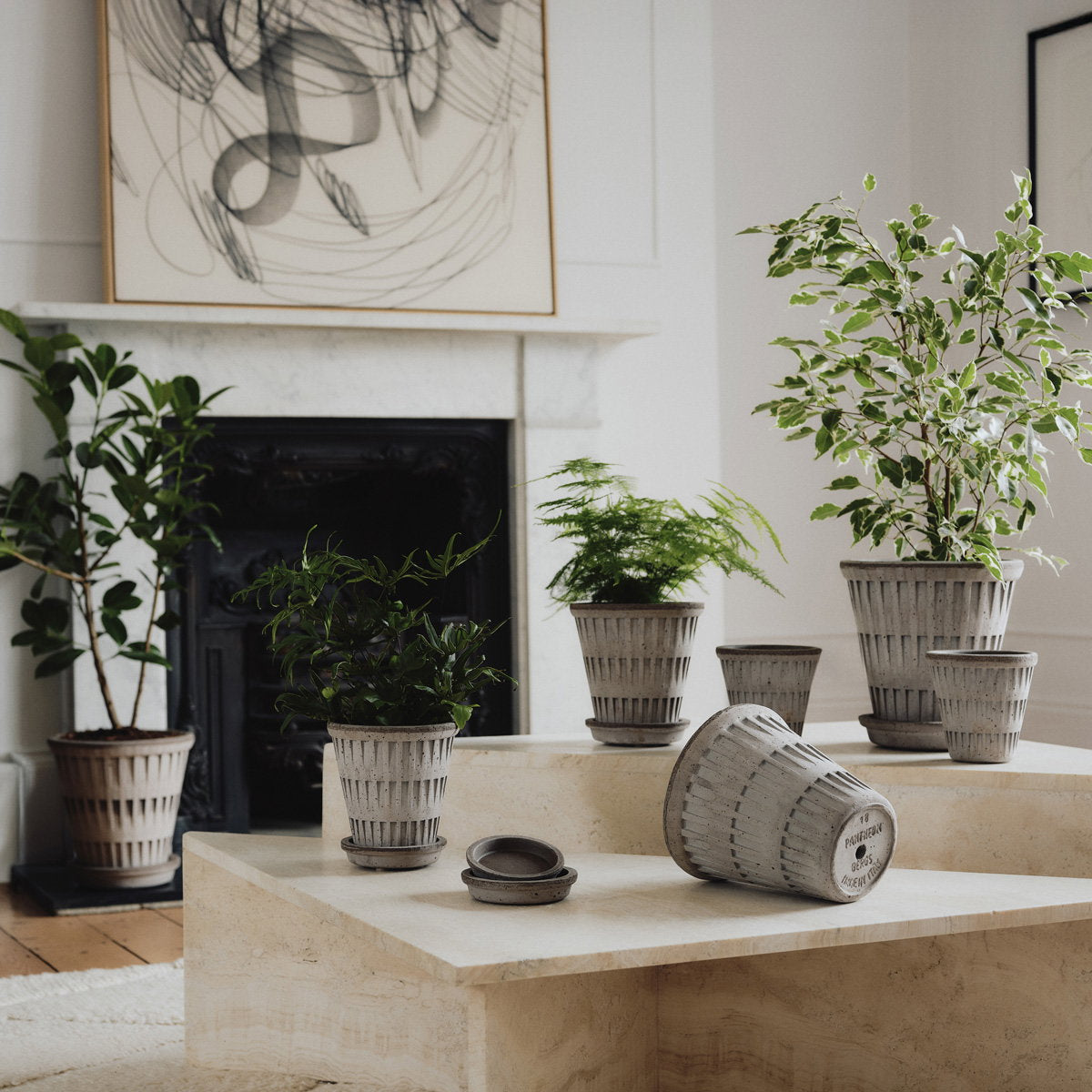 Pantheon Pot RAW Grey
