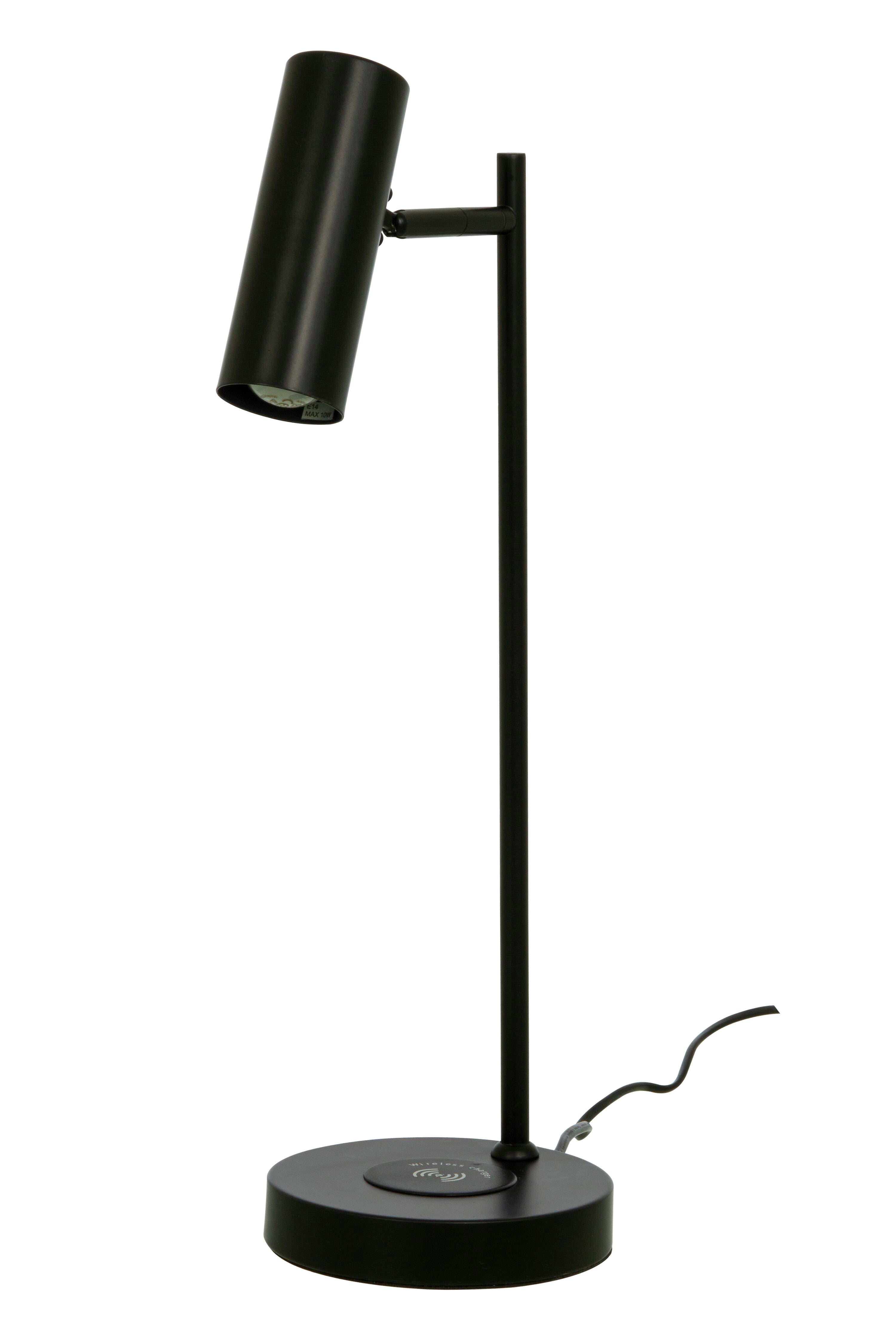 Aneta Home TABELA bordslampa med trådlös laddning och USB