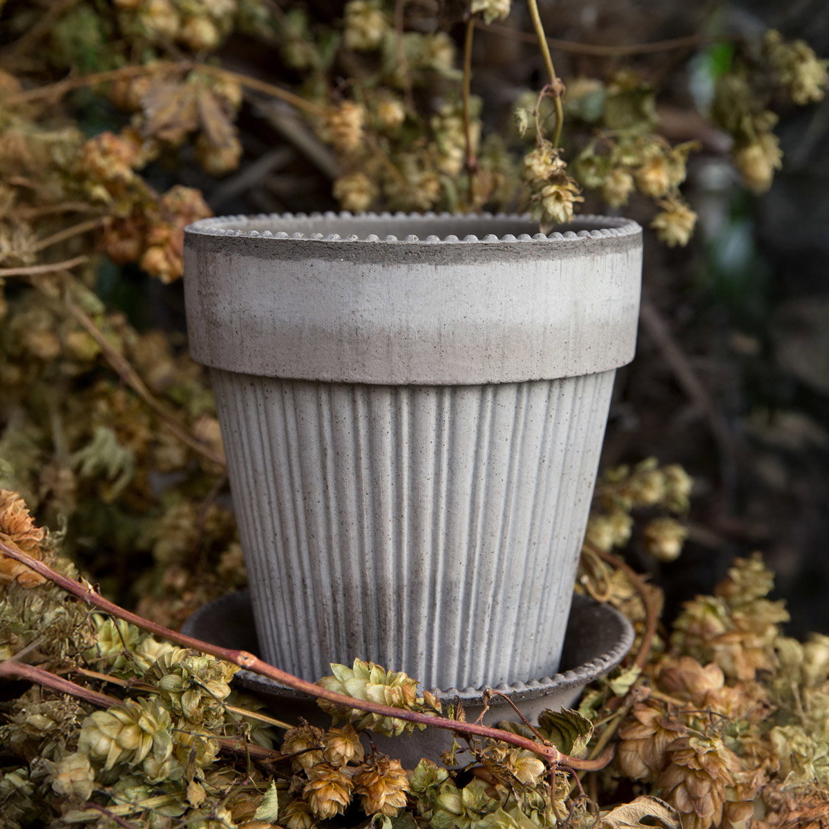 Simona Pot RAW Grey
