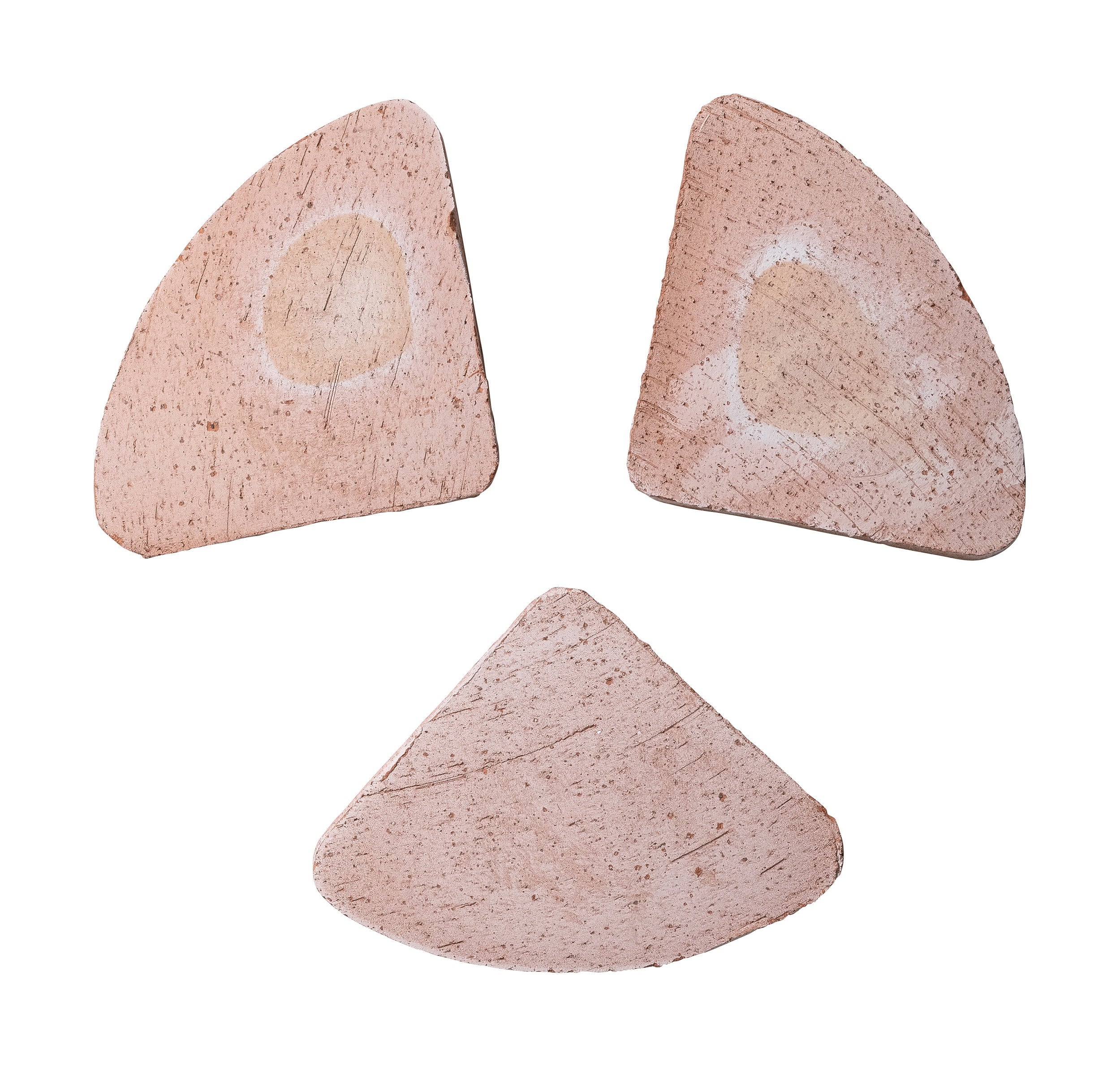 Triangle foot Pot feet RAW Rosa