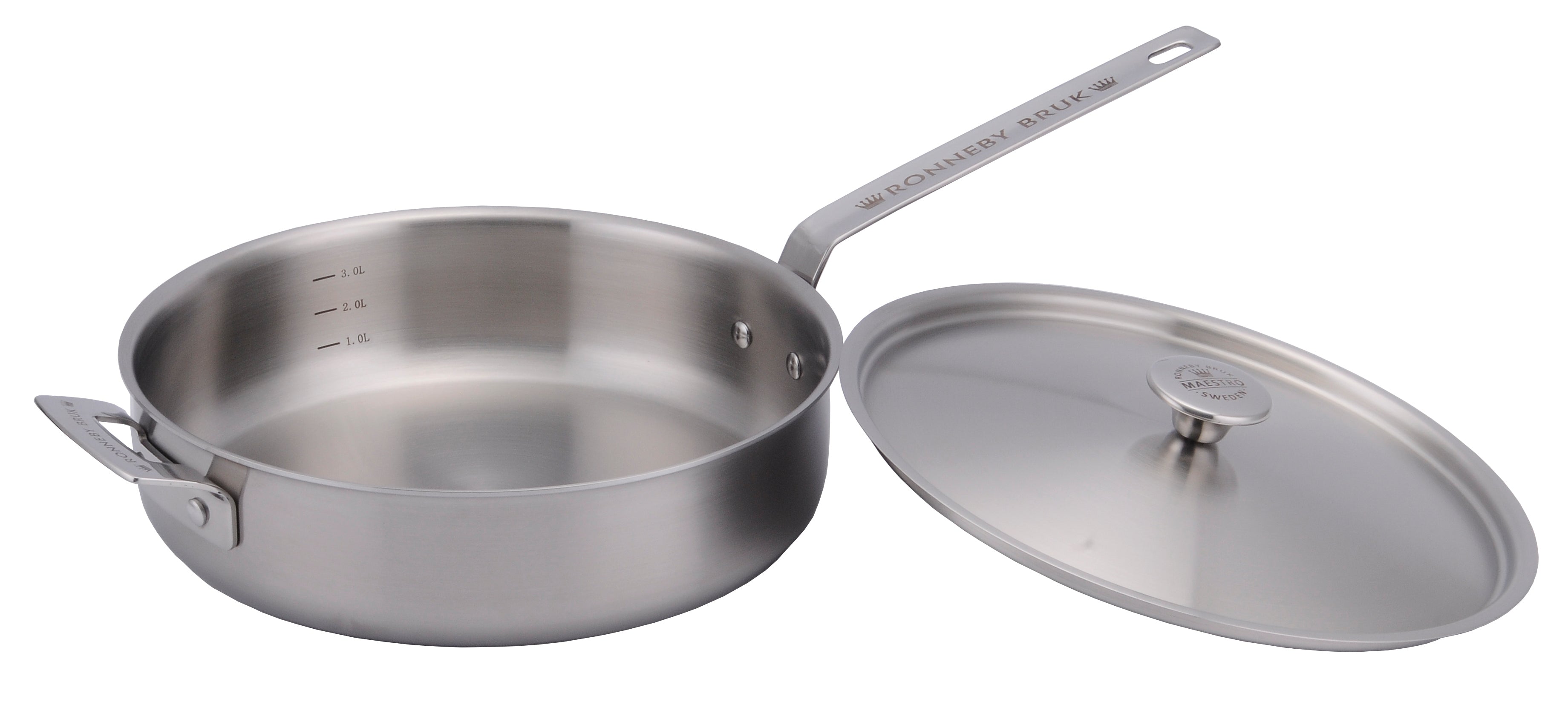 Ronneby Bruk INOX Traktörpanna 28CM