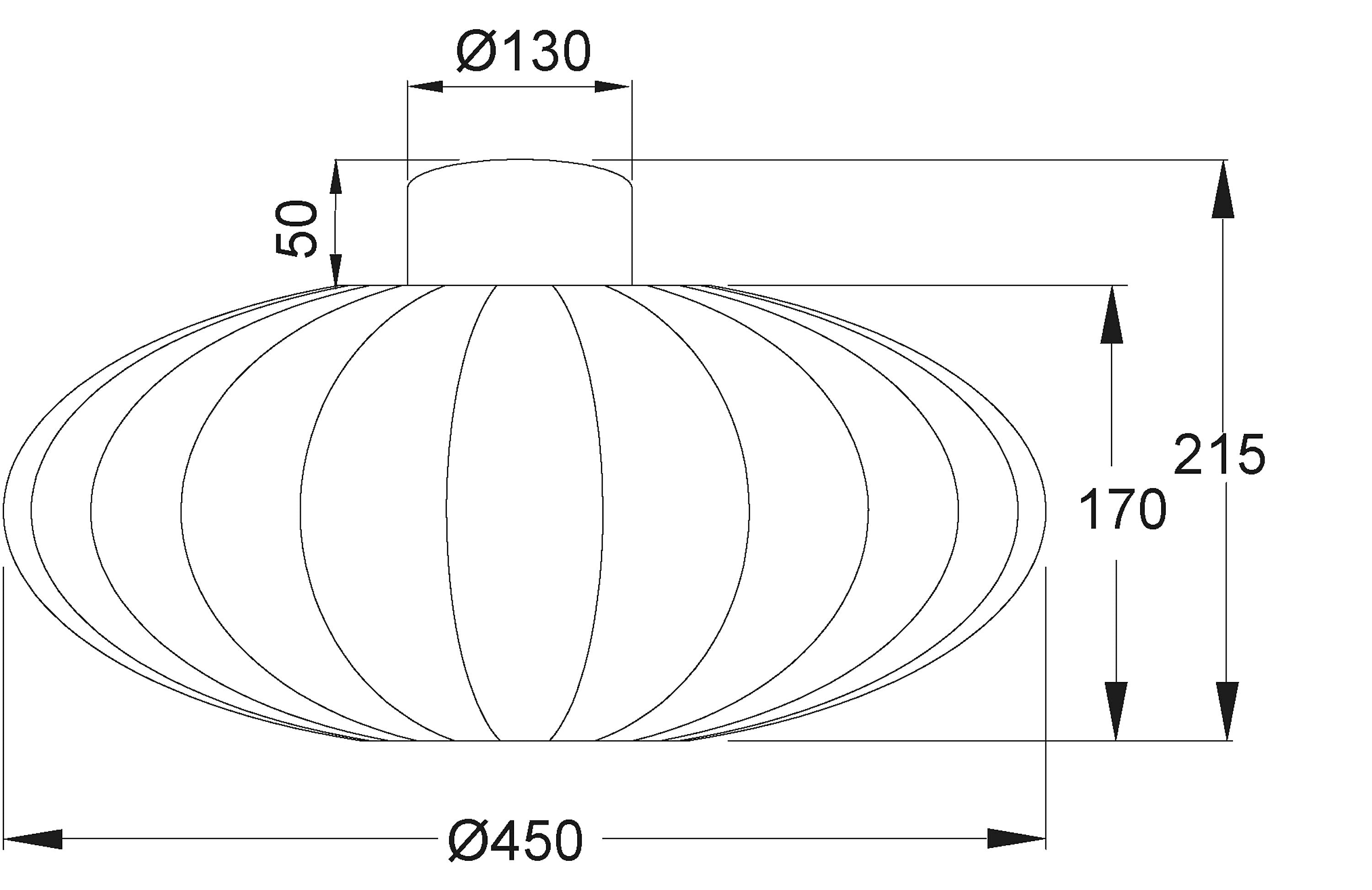 Aneta Home MAMSELL plafond Ø45 cm