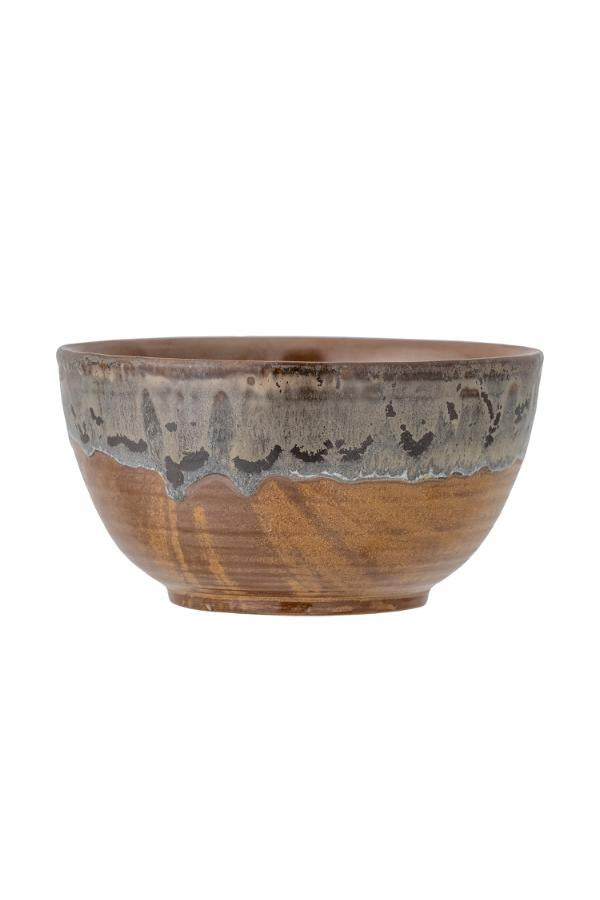 Bloomingville Senna Bowl, Brown, Stoneware