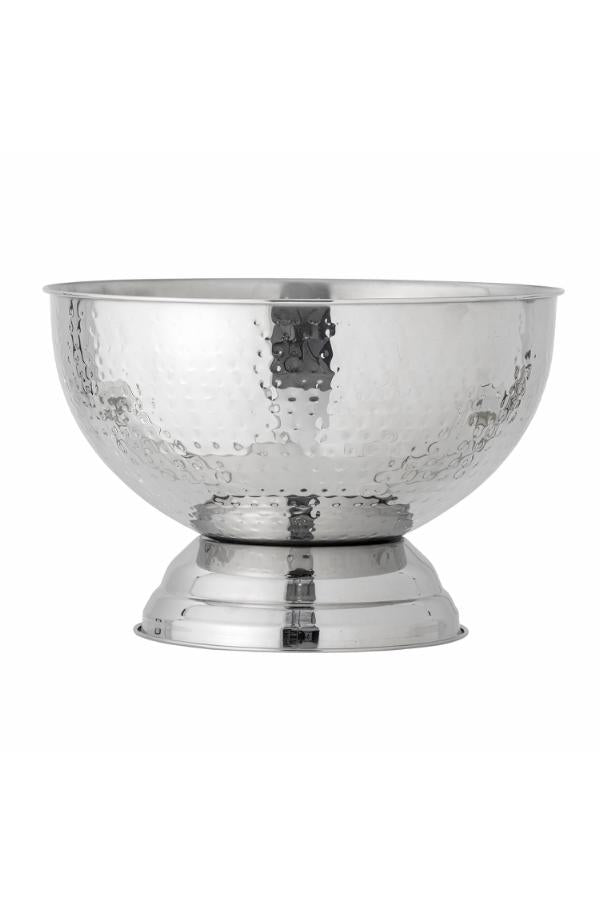 Bloomingville Kaluka Champagne Bowl, Silver, Stainless Steel
