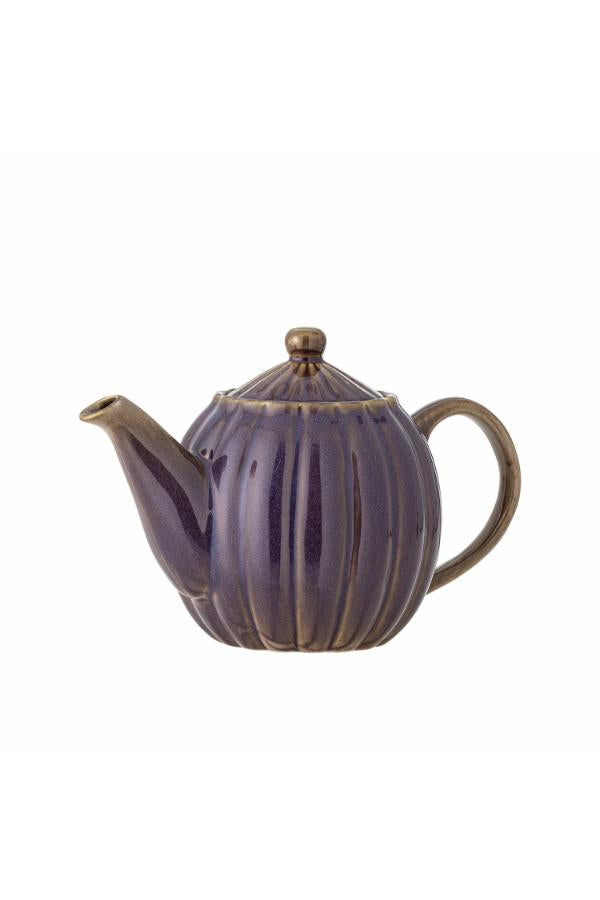 Bloomingville Latina Teapot, Purple, Stoneware
