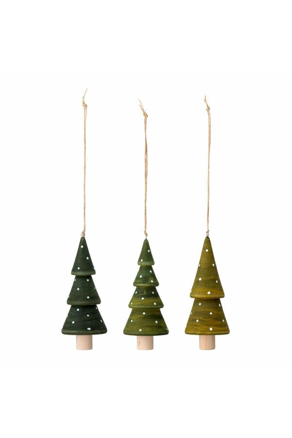 Bloomingville Jayli Ornament, Green, Schima