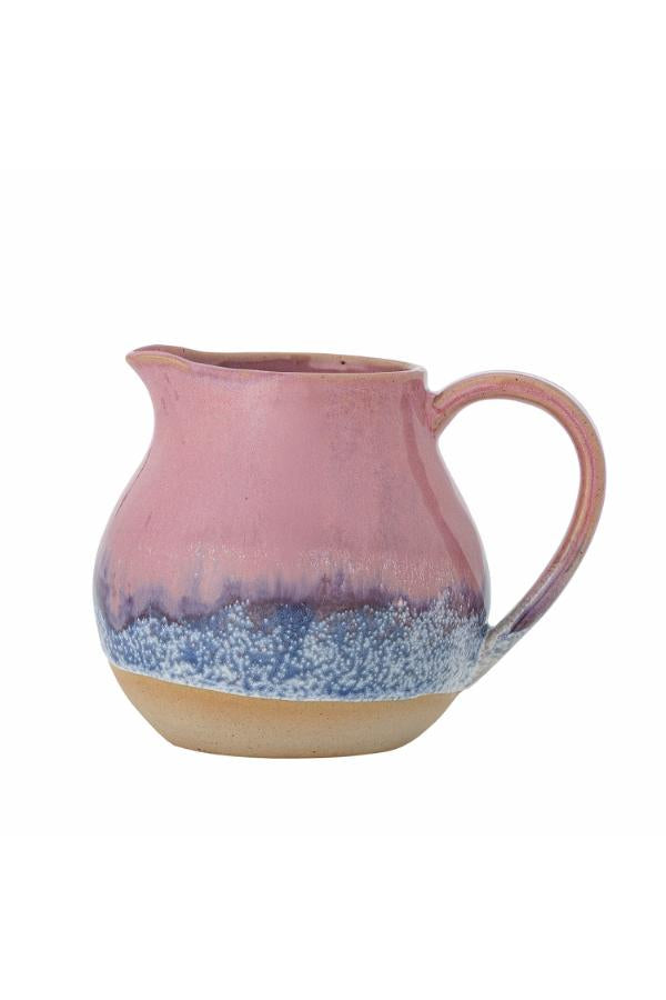 Bloomingville Paula Milk Jug, Rose, Stoneware