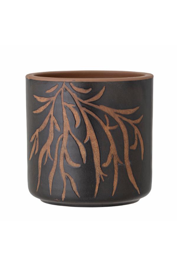 Bloomingville Dres Deco Flowerpot, Brown, Terracotta