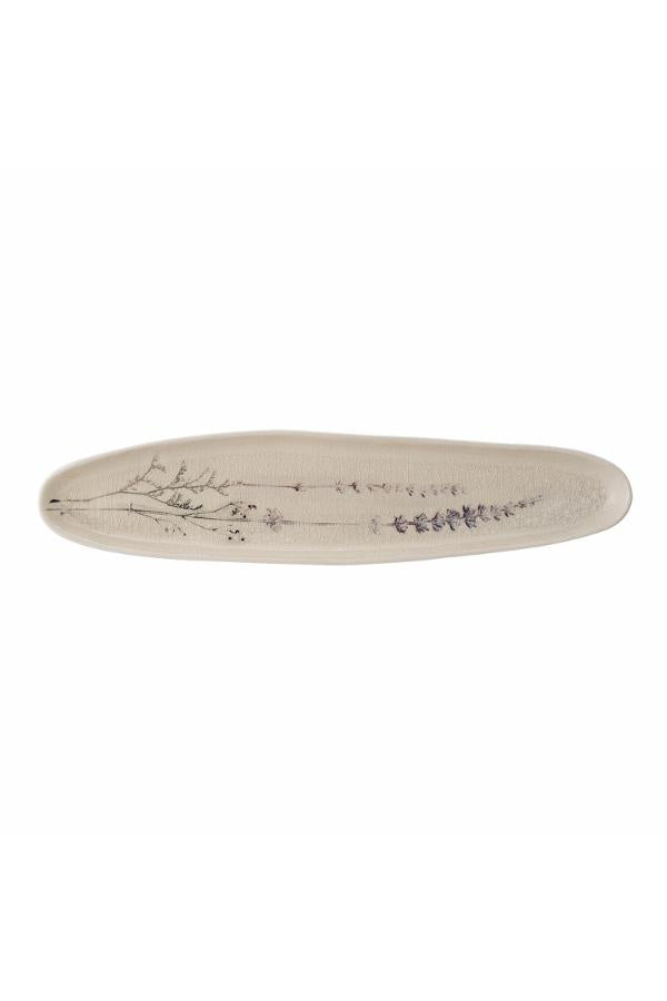 Bloomingville Bea Serving Plate, Nature, Stoneware