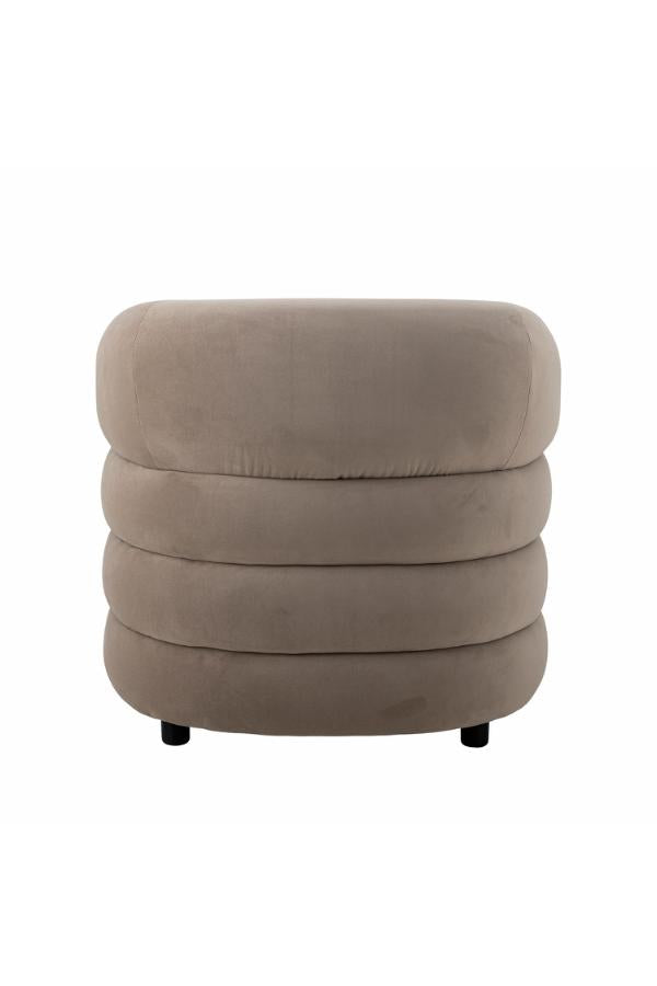 Bloomingville Joel Lounge Chair, Grey, Polyester