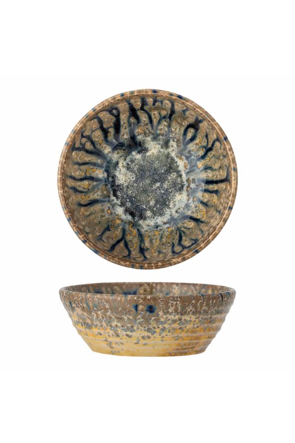 Bloomingville Milani Bowl, Blue, Stoneware