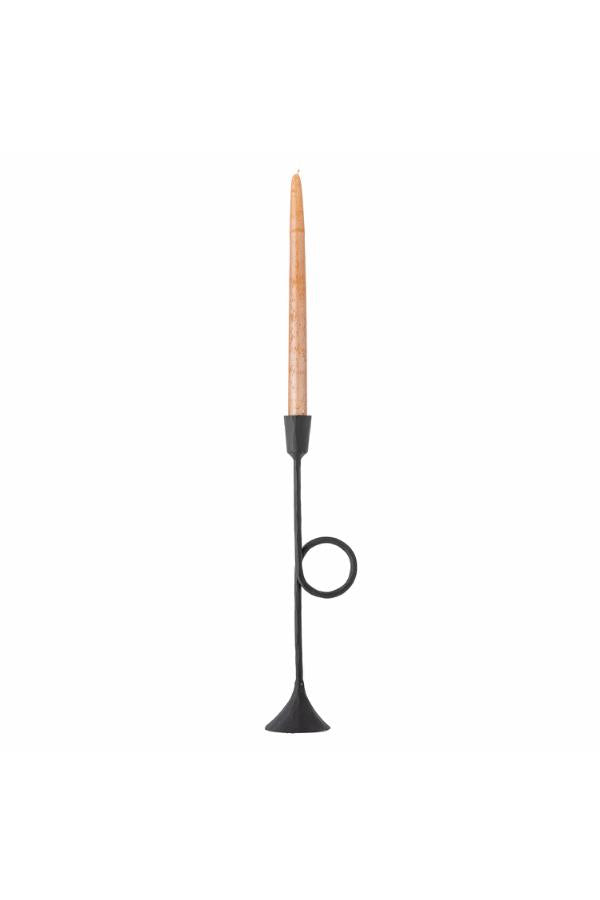 Bloomingville Jada Candle Holder, Black, Metal