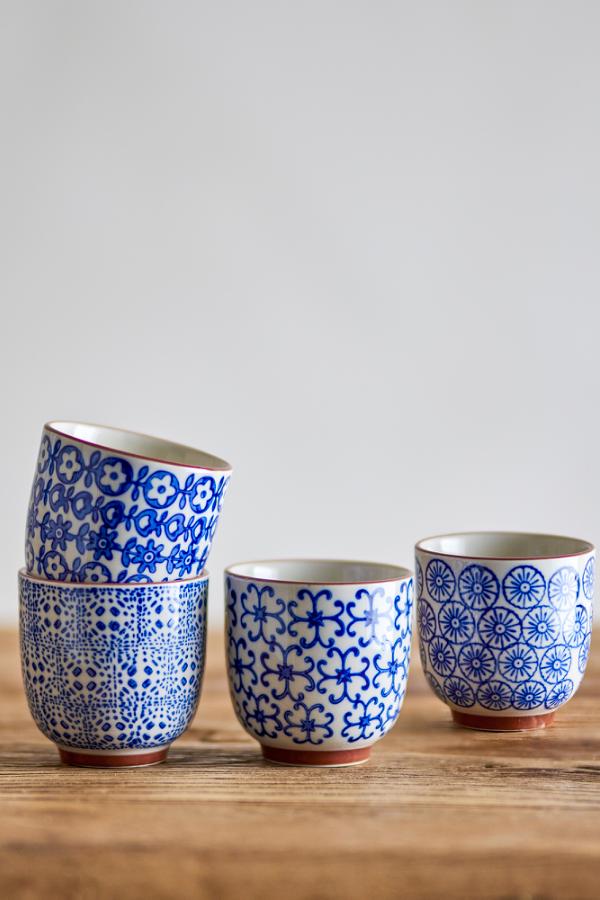 Bloomingville Karine Cup, Blue, Stoneware