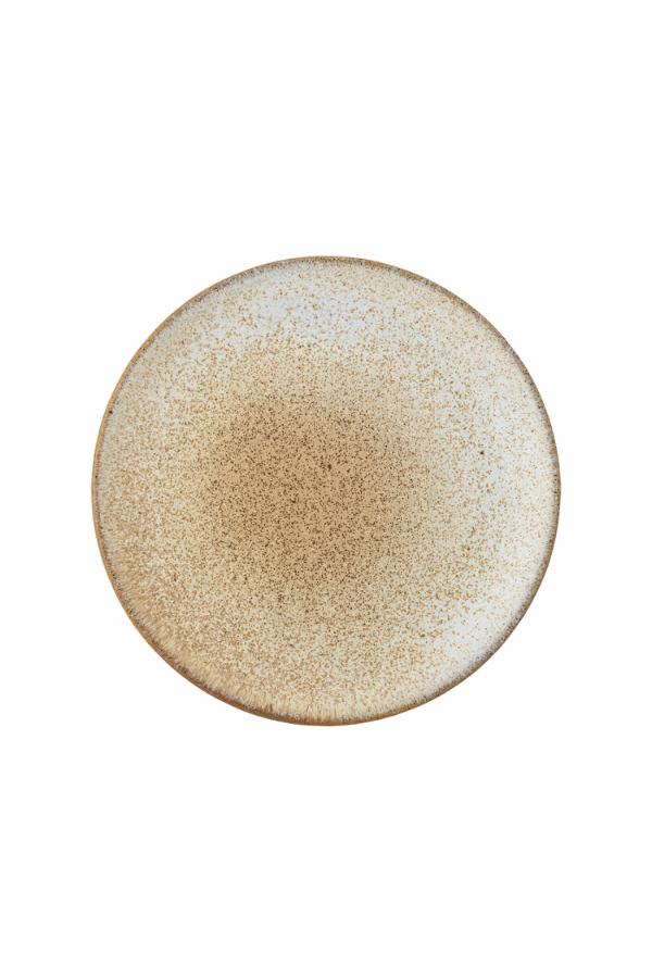 Bloomingville Paula Plate, Nature, Stoneware