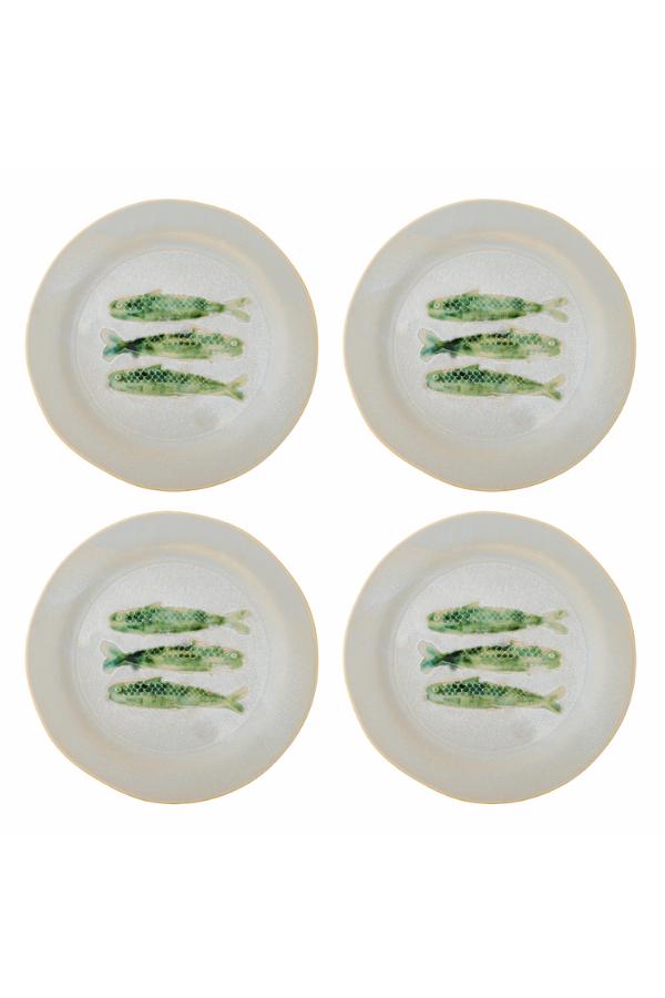 Creative Collection Hadden Plate, Green, Stoneware