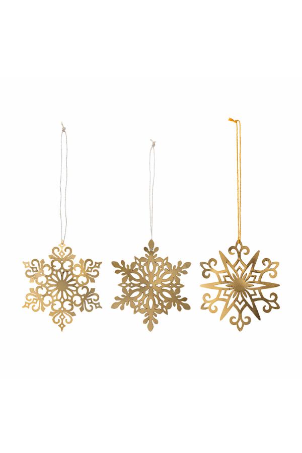 Bloomingville Mani Ornament, Gold, Metal