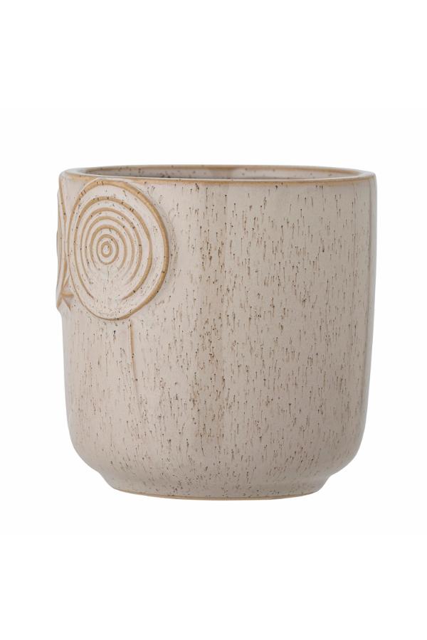 Creative Collection Dallas Flowerpot, Nature, Stoneware