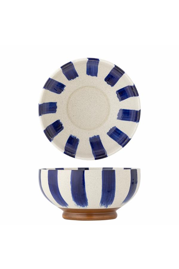 Creative Collection Shakti Bowl, Blue, Stoneware