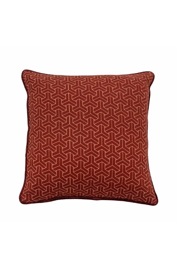 Creative Collection Zharai Cushion, Red, Cotton