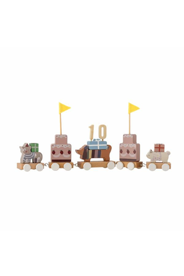Bloomingville Mini Party Birthday Decoration, Multi, FSC®100%, MDF