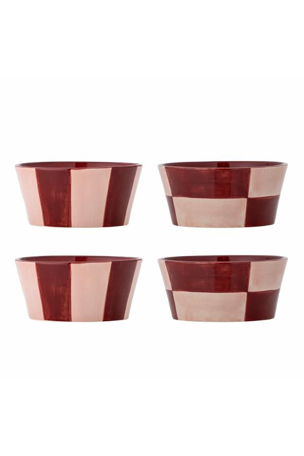 Bloomingville Floki Bowl, Rose, Stoneware