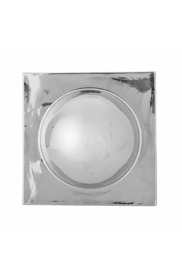 Bloomingville Cesta Wall Decor, Silver, Stoneware