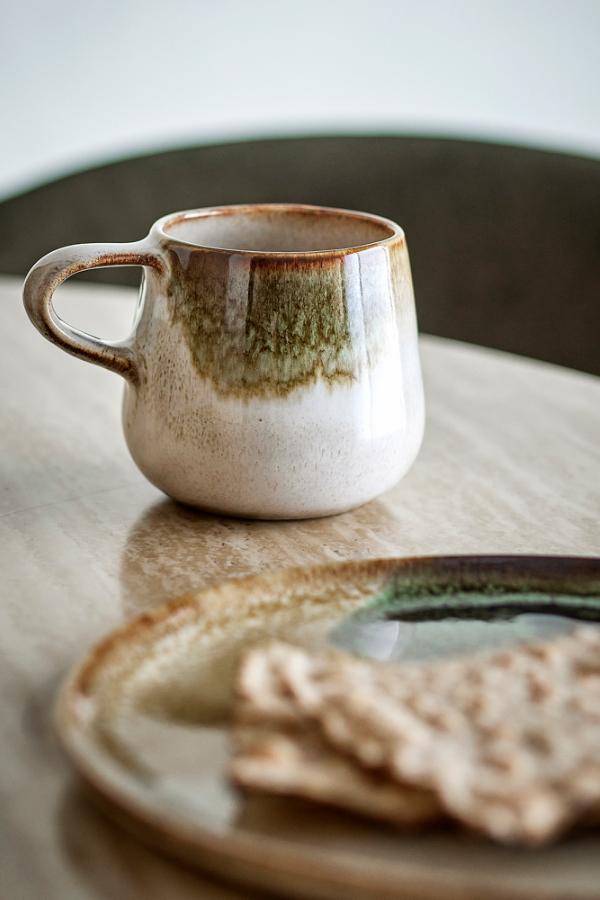 Bloomingville Jules Breakfast Set, Green, Stoneware