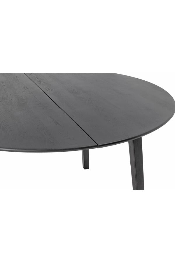 Bloomingville Peron Dining Table, Black, FSC®100%, Oak