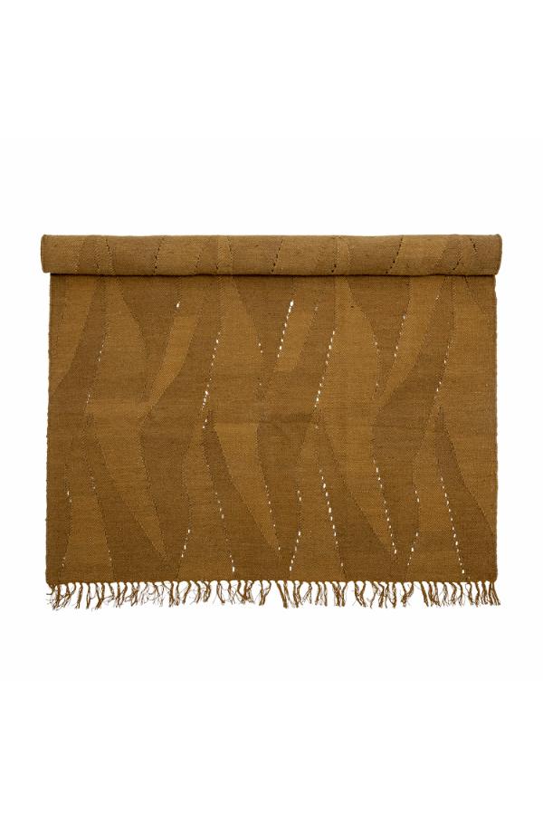 Bloomingville Zola Rug, Brown, Wool