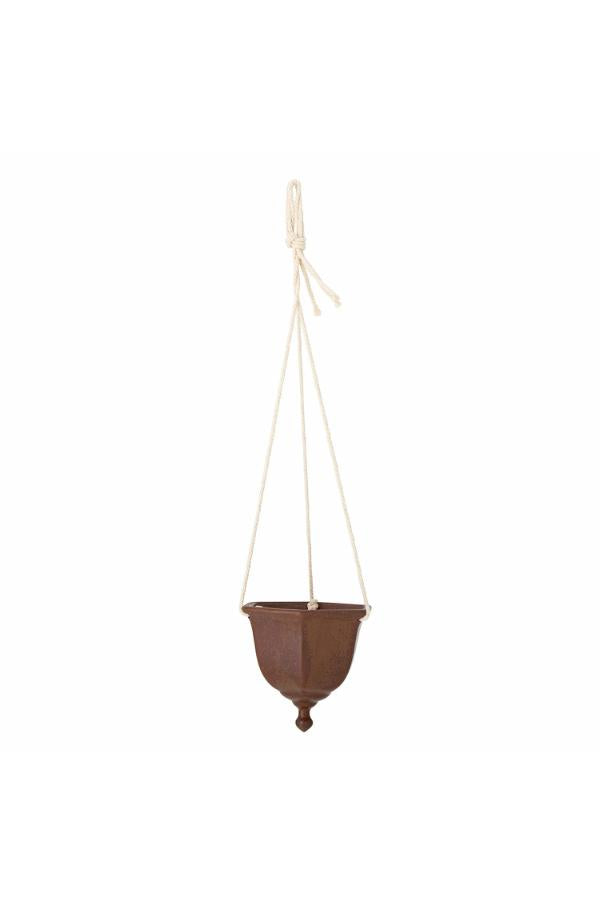 Bloomingville Angi Flowerpot, Hanging, Brown, Stoneware