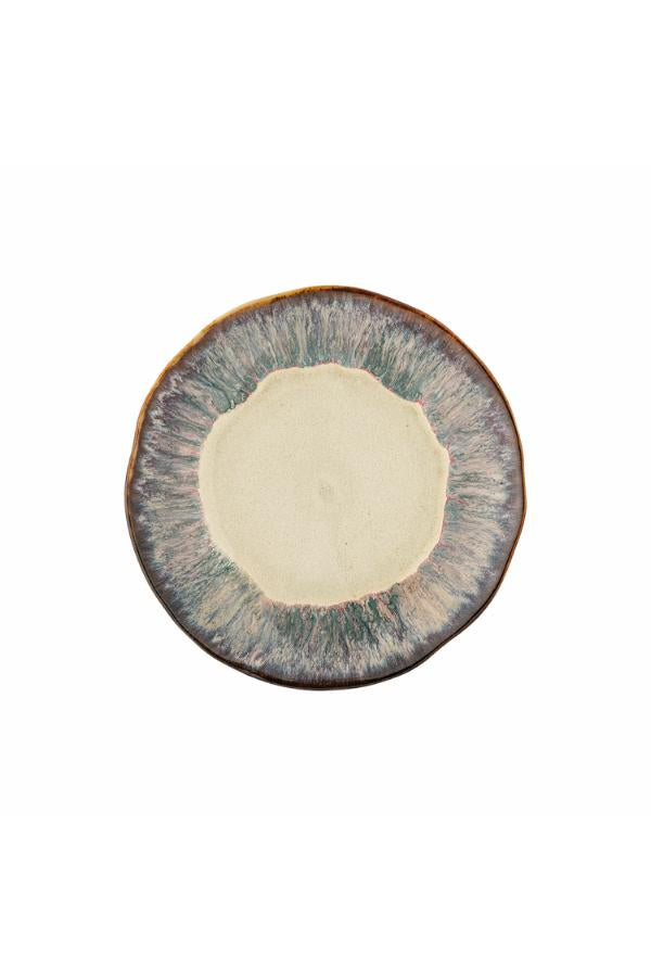 Bloomingville Imogen Plate, Multi, Stoneware