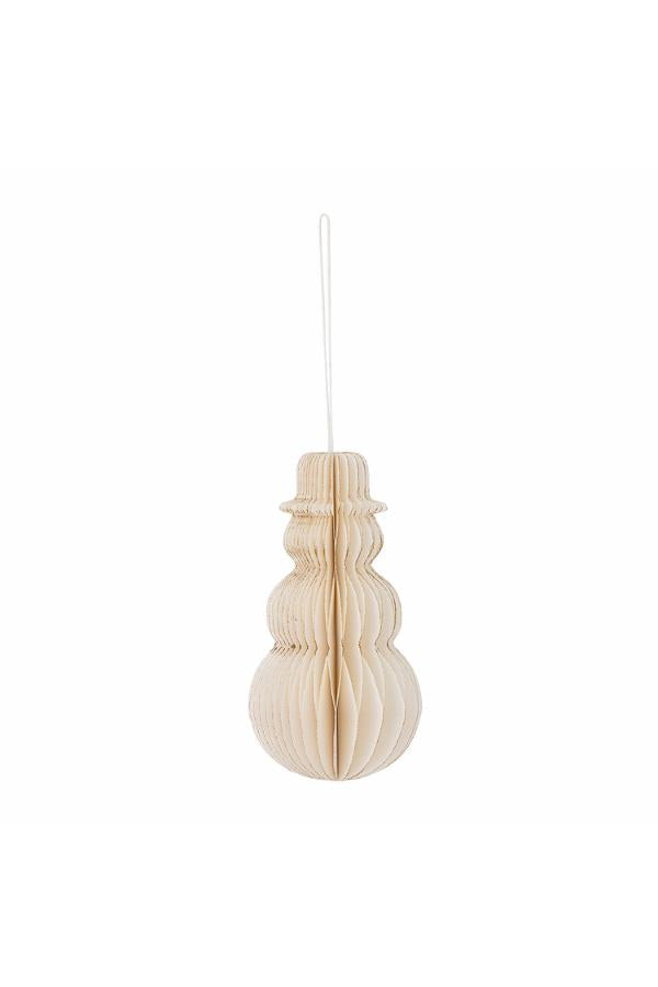 Bloomingville Felip Ornament, White, FSC®Mix, Paper