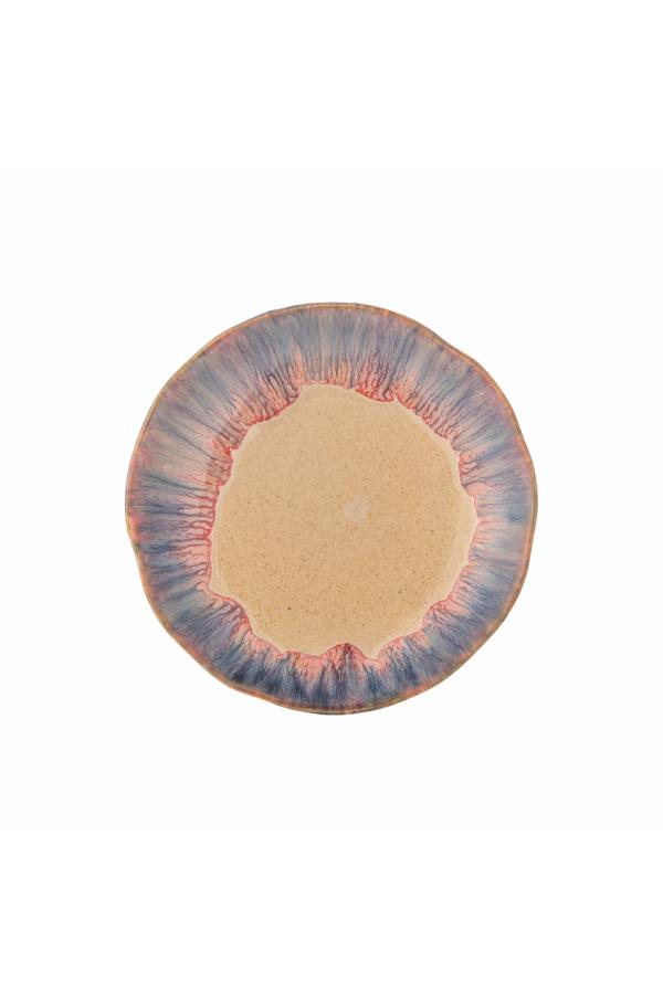 Bloomingville Imogen Plate, Multi, Stoneware