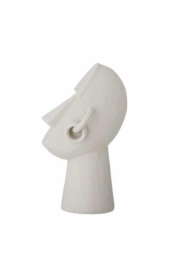 Bloomingville Luelle Deco, White, Polyresin