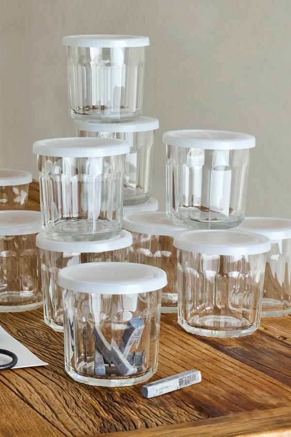 Bloomingville Tessa Jar w/Lid, Clear, Glass