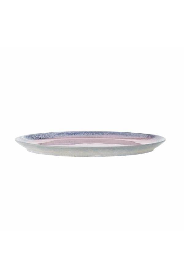 Bloomingville Paula Plate, Rose, Stoneware