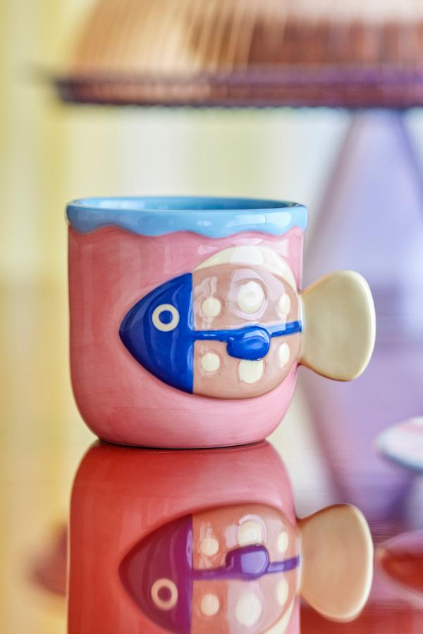 Bloomingville Willy Cup, Multi, Stoneware