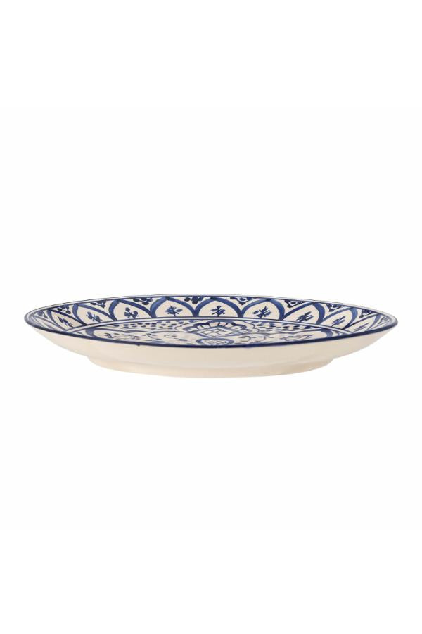 Creative Collection Karlie Plate, Blue, Stoneware