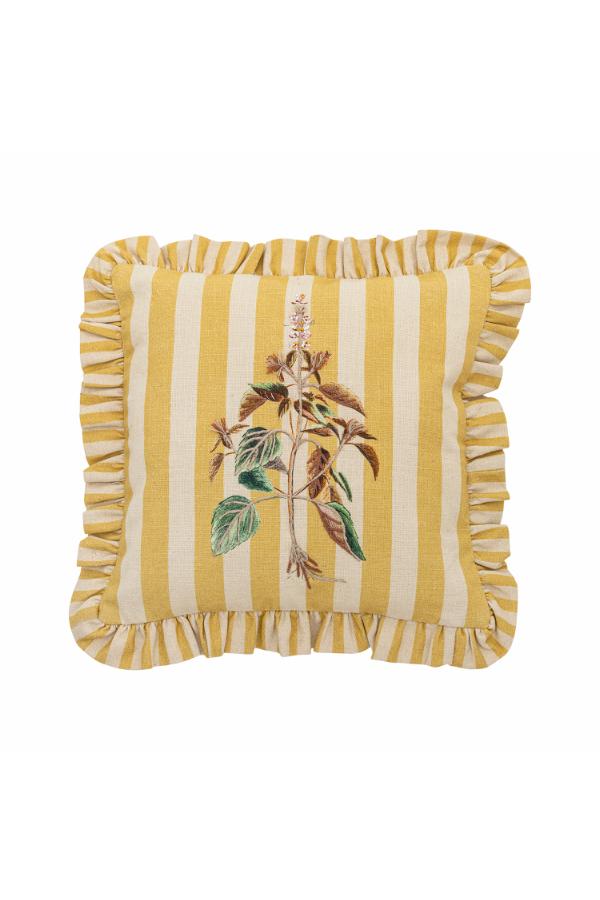 Creative Collection Camila Cushion, Yellow, Cotton