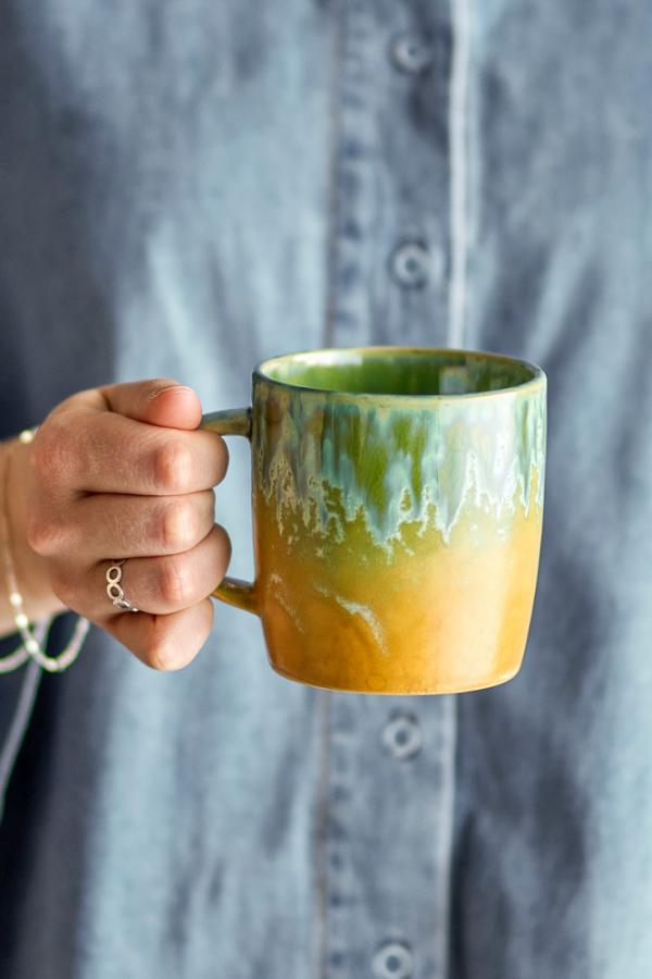 Bloomingville Milani Mug, Green, Stoneware