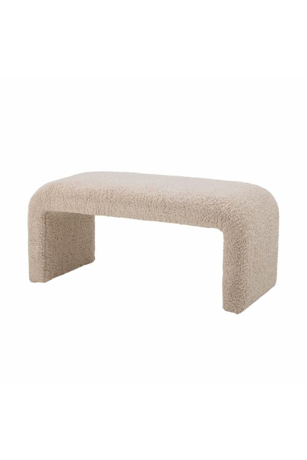 Bloomingville Bobbie Bench, Nature, Polyester