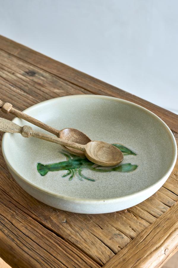 Creative Collection Hadden Bowl, Green, Stoneware