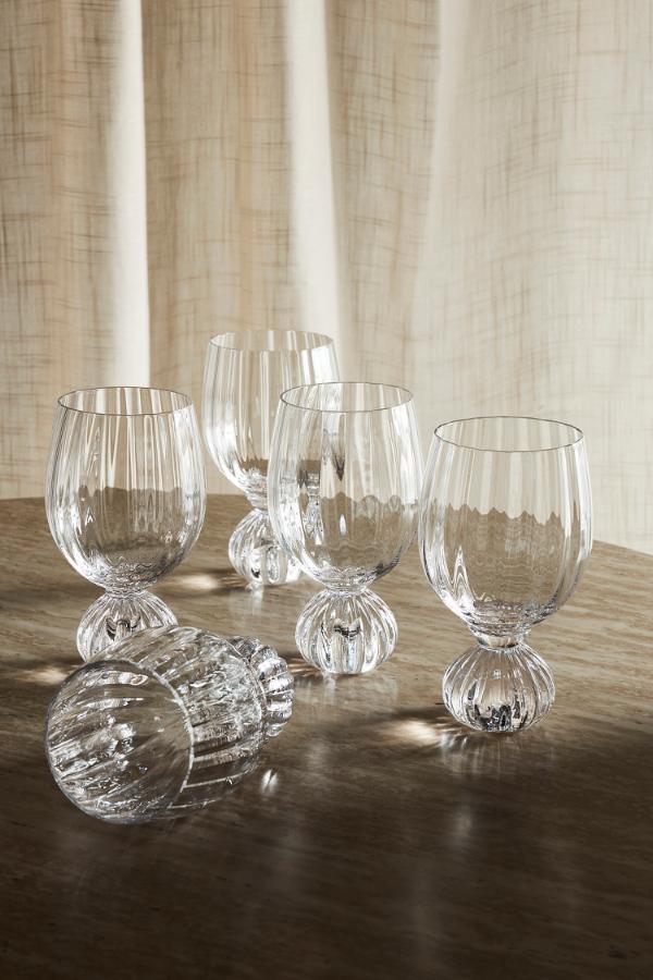 Bloomingville Taurin Wine Glass, Clear, Glass