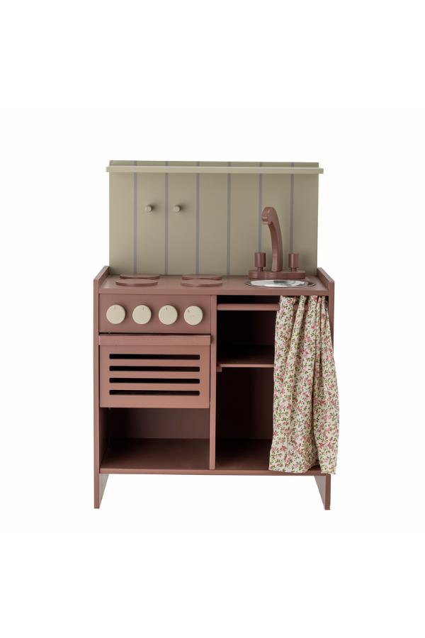 Bloomingville Mini Pippi Mini Stove, Brown, FSC®100%, MDF