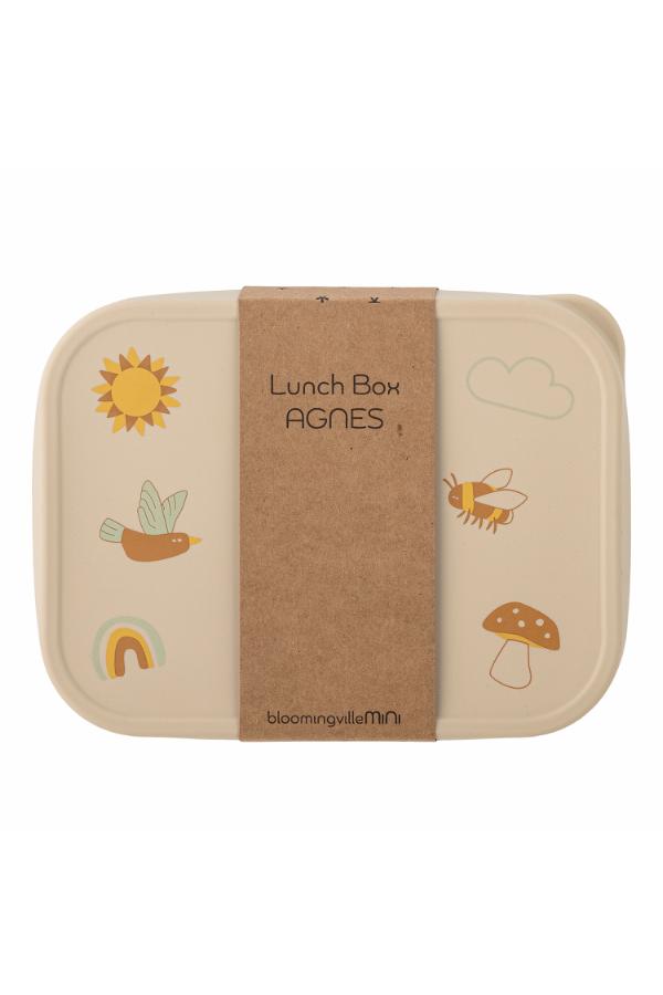 Bloomingville Mini Agnes Lunch Box, Multi, Stainless Steel