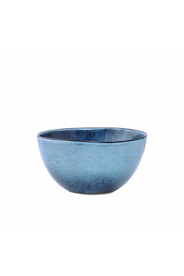 Bloomingville Sandrine Bowl, Blue, Stoneware