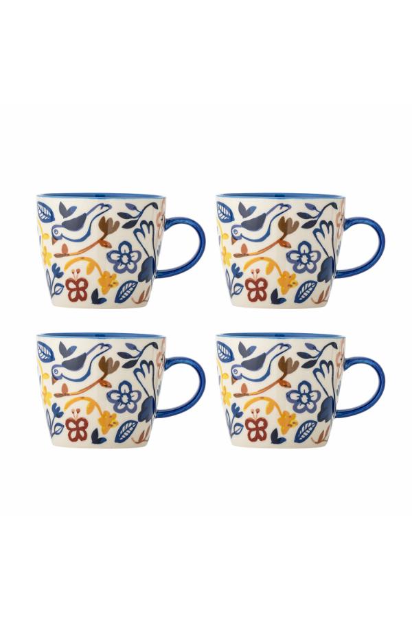 Bloomingville Figuria Mug, Multi, Stoneware