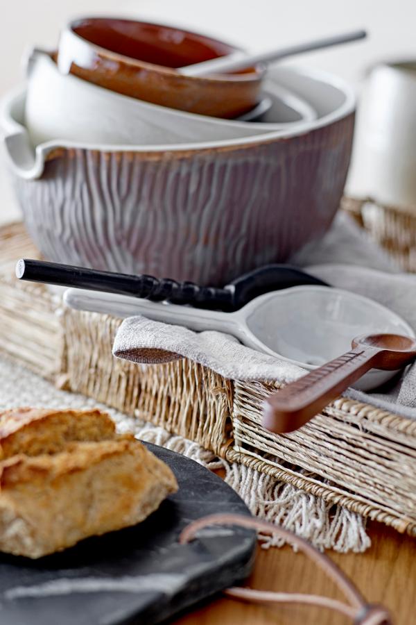 Bloomingville Toula Bowl, Nature, Stoneware