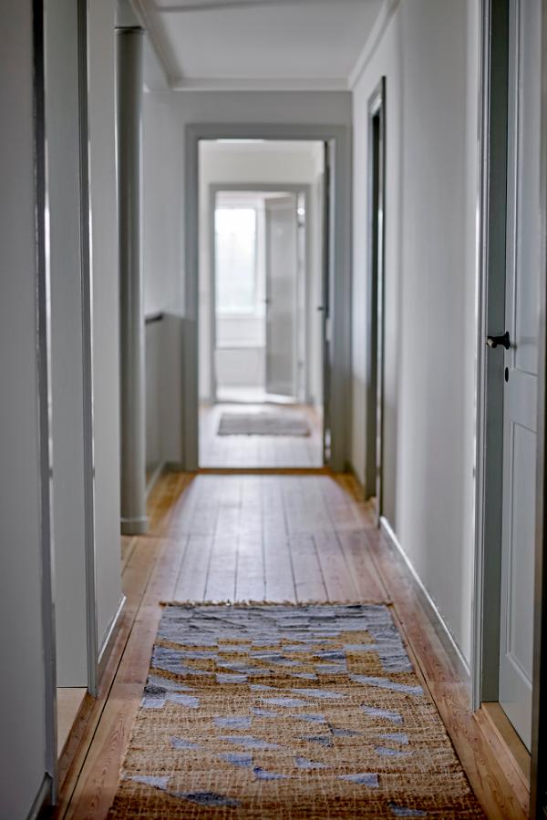 Bloomingville Vikka Rug, Blue, Jute