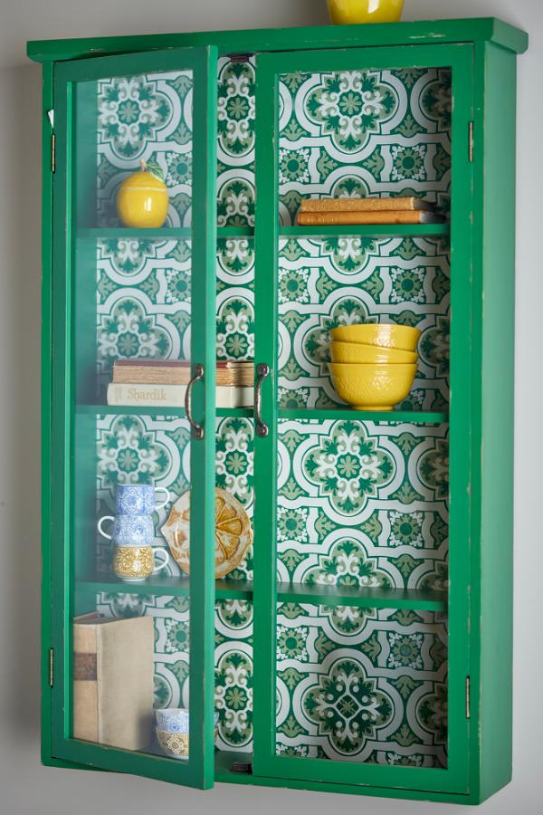 Creative Collection Hazem Cabinet, Green, Firwood